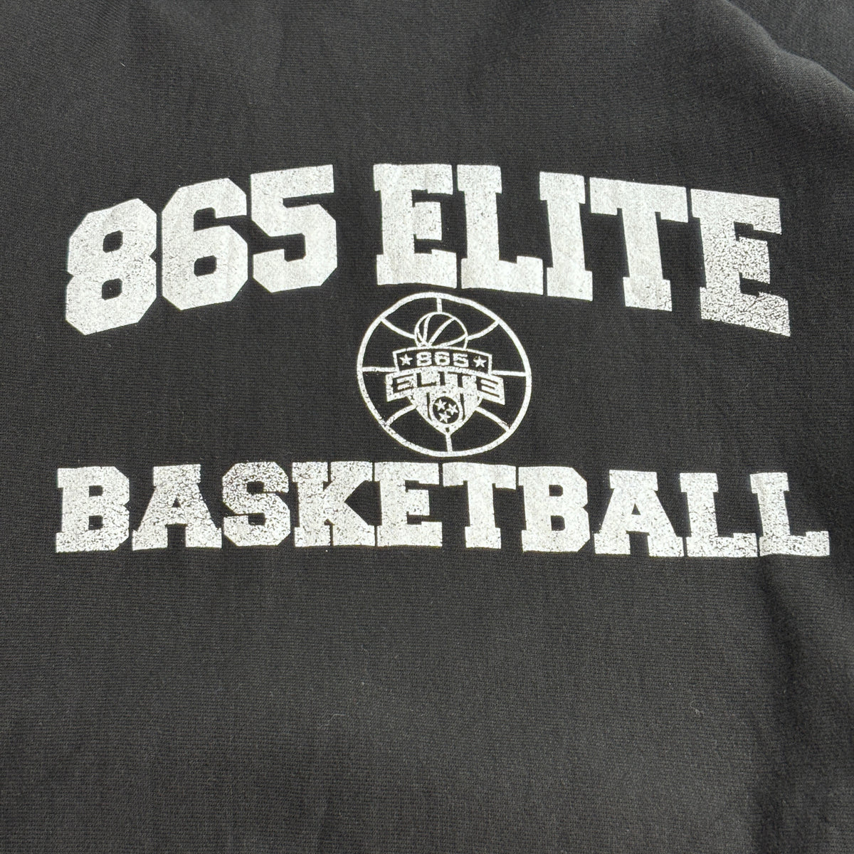 【Champion REVERSE WEAVE 865 ELITE BASKETBALL スウェット】チャンピオン リバースウィーブ 3XL ブラック バスケットボール 古着/9-13