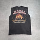 【HARLEY-DAVIDSON ノースリーブTシャツ】KAUAI HAWAII / 2011コピーライト / ブラック/7-84