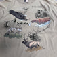 【STEAMBOAT COLORADO アニマルプリントTシャツ】USA製 BASICS 90s ネイチャー アウトドア L/7-29