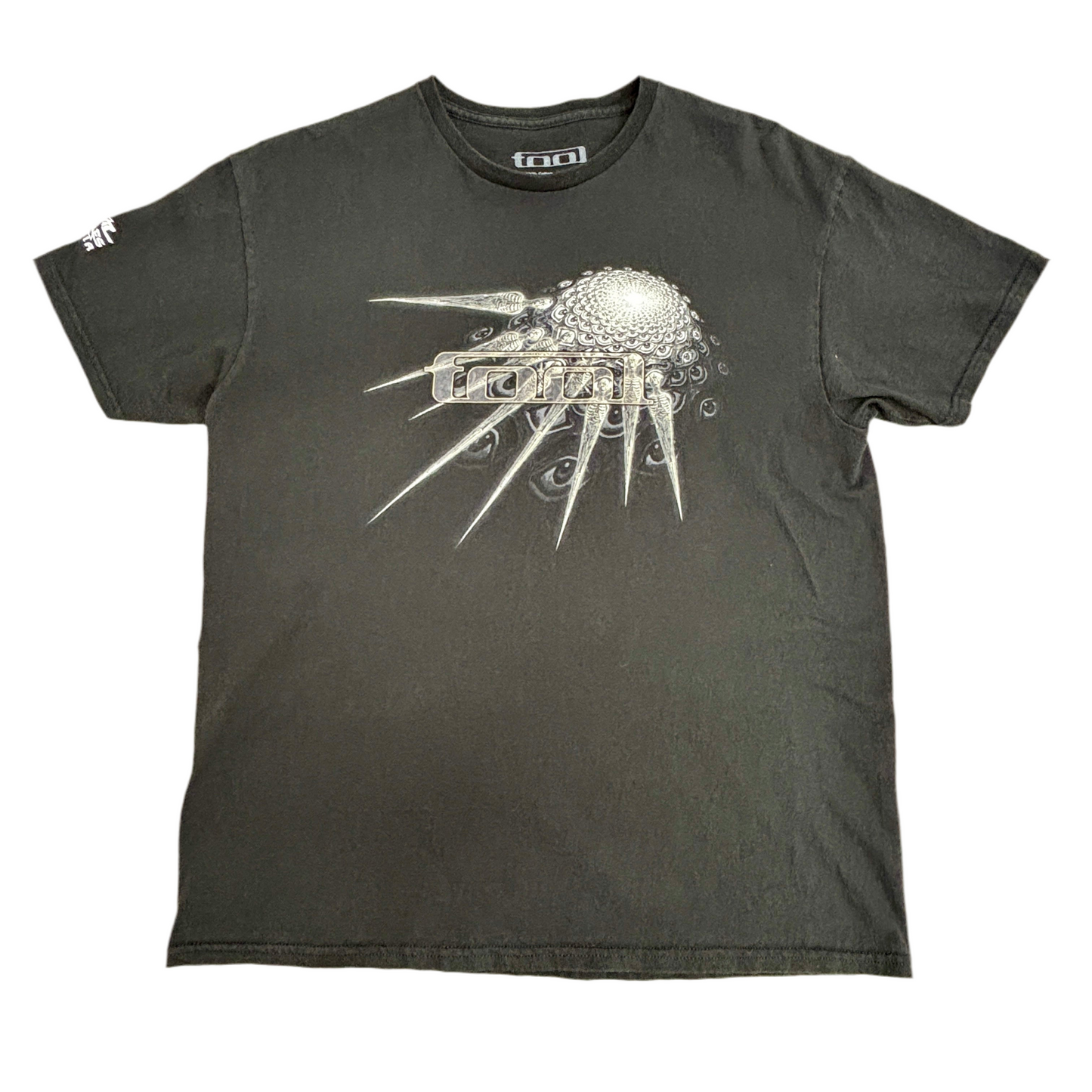 【バンドTシャツ】TOOL トゥール バンドTシャツ ロサンゼルス発 ストリートロックプリント ブラック Lサイズ