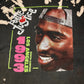 【2PAC × POETIC JUSTICE】ヴィンテージ加工 ヒップホップTシャツ｜90s ストリート系 タイダイデザイン