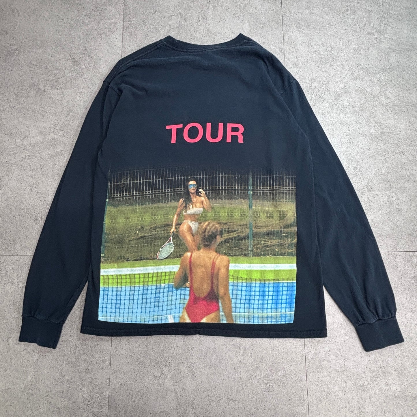 【KANYE WEST “SAINT PABLO TOUR” フォトプリント ロングスリーブTシャツ】M/8-78