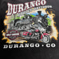 【HARLEY-DAVIDSON DURANGO CO モーターサイクル タンクトップ】両面プリント 2XL ブラック/8-64