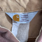 Carhartt Rugged Outdoor Wear ダックシャツ / コーデュロイ襟 / ベージュ / ワークシャツジャケット1-16