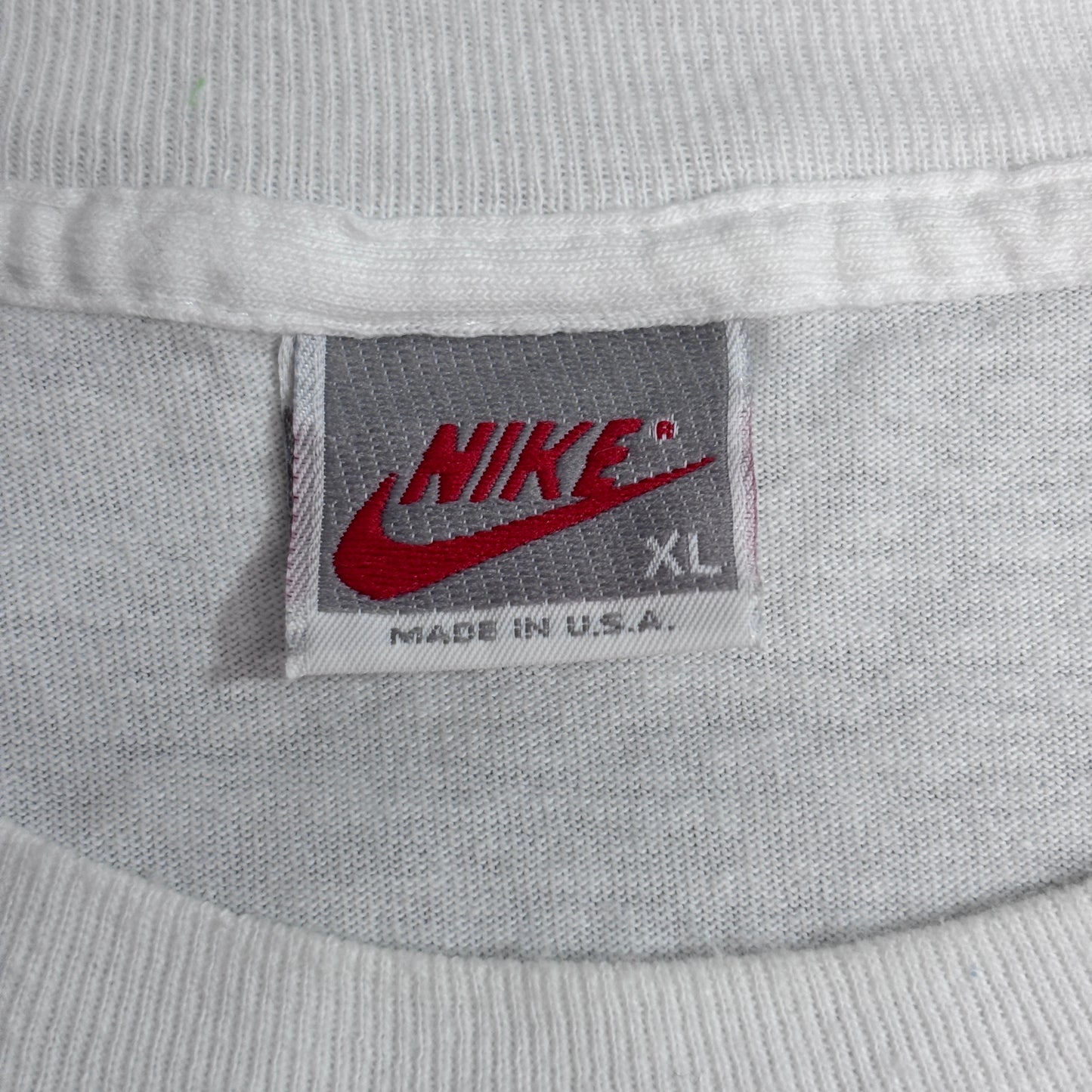 90s NIKE Michael Jordan バックプリントTシャツ USA製 XL ホワイト/7-43
