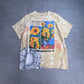 【Claude Monet “TOURNESOLS” アートプリントTシャツ】モネ / ひまわり / アートT / タイダイ染め / ベージュ系/7-66
