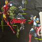 【MARVEL Avengers プリントTシャツ】アベンジャーズ キャラクター集合 Hanes XL ブラック 古着/8-61
