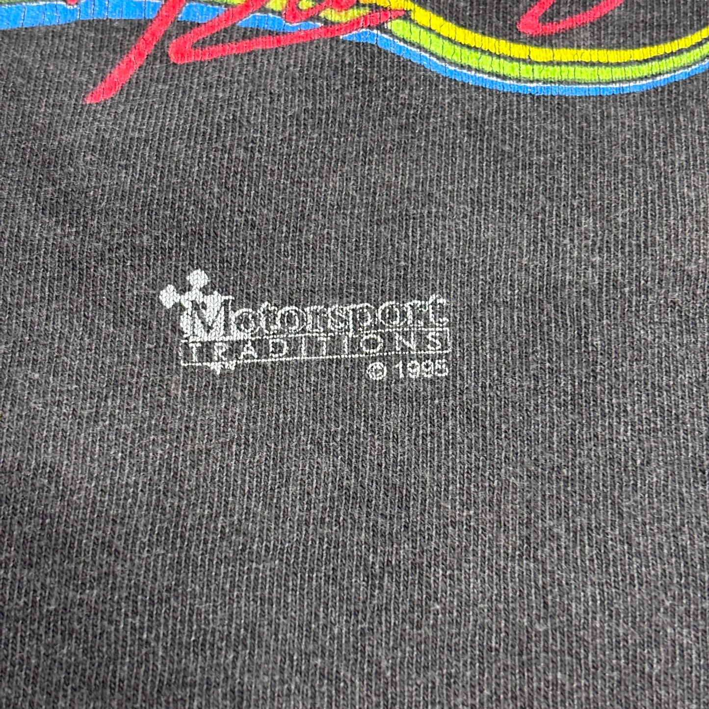 【Jeff Gordon 1995 NASCAR Winston Cup Champion Tシャツ】1995年 NASCAR チャンピオン USA製 Motorsports Traditions 両面プリント 90s ヴィンテージ 古着/7-89