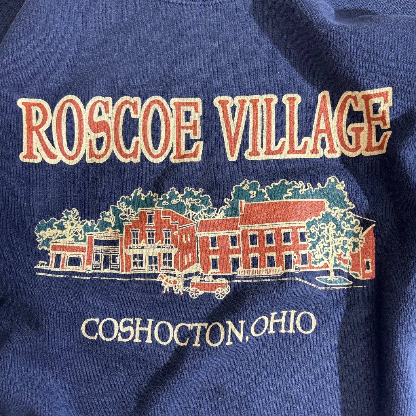 ROSCOE VILLAGE スウェット / Bowman Sportswear製 / ネイビー/2-44