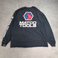 【MATCO TOOLS ロングスリーブTシャツ ブラック 両面プリント】8-27