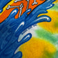 【Grateful Dead SUMMERTIME タイダイ ロングスリーブTシャツ】Liquid Blue ダンシングベア スカル サーフ 両面プリント 2000s 古着/8-67
