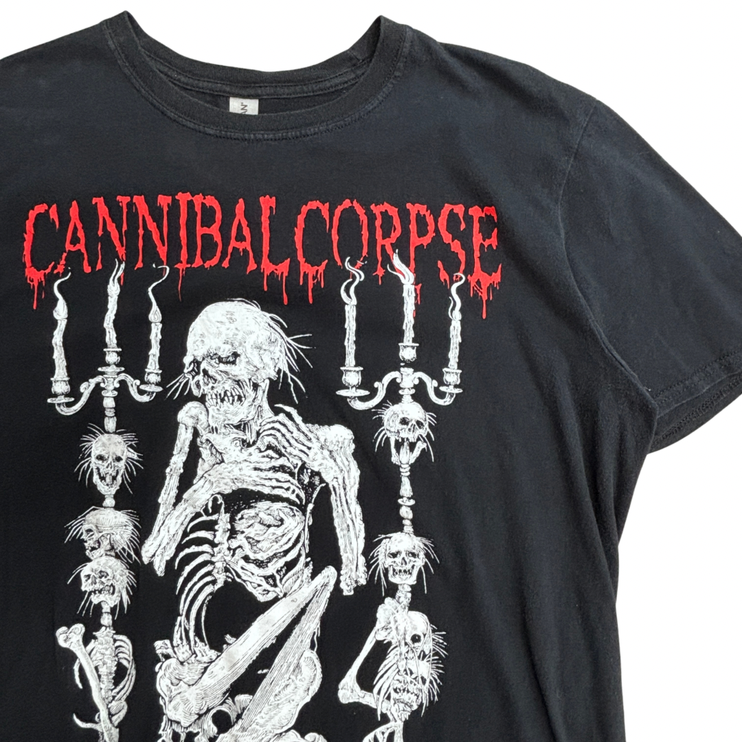 【Cannibal Corpse バンドTシャツ】ブラック GILDAN SOFTSTYLE デスメタル/7-9
