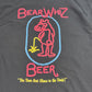 【90s USA製 BEAR WHIZ BEER 発泡プリントTシャツ】FRUIT OF THE LOOM / Bear Whiz Beer / 1988コピーライト / USA製/7-70