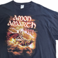 【Amon Amarth Deceiver of the Gods USA Tour 2014 バンドTシャツ】ブラック / 両面プリント / Anvilボディ / 2XL/7-1