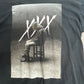【XXXTENTACION（エックステンタシオン） フォトプリントTシャツ】ブラック/7-17