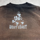 【WEST COAST ラップ プリントTシャツ】2Pac Dr.Dre Snoop Dogg Eazy-E Ice Cube Nipsey Hussle SHAKA WEAR 2XL ブラック HIPHOP 古着/7-97