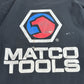 【MATCO TOOLS ロングスリーブTシャツ ブラック 両面プリント】8-27