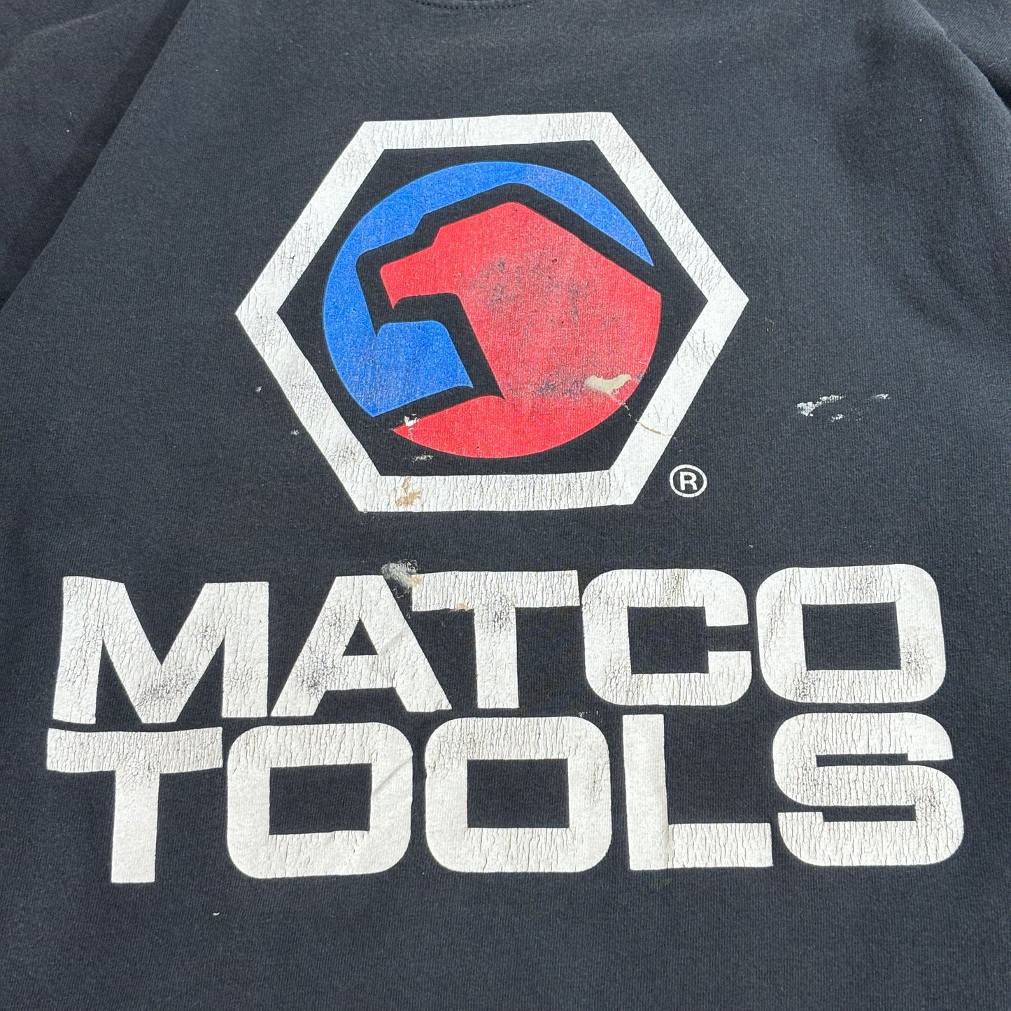 【MATCO TOOLS ロングスリーブTシャツ ブラック 両面プリント】8-27
