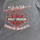 【Harley-Davidson 2004 Sturgis ロングスリーブTシャツ】ブラックヒルズラリー 両面 袖プリント USA製 3X 古着/8-14