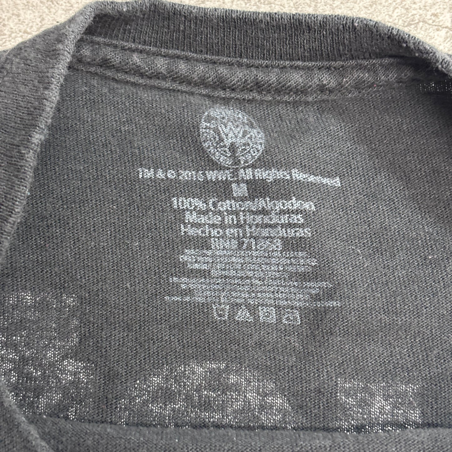 【STONE COLD スカルプリントTシャツ】Stone Cold / Austin 3:16 / WWE・プロレスTシャツ / ブラック/7-77