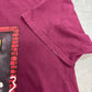 【Disney Tower of Terror ミッキーマウス プリントTシャツ ディズニー タワー・オブ・テラー バーガンディ USA古着】8-21
