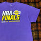 【NBA公式】LOS ANGELES LAKERS ファイナル記念Tシャツ｜NBA FINALS ヴィンテージ風 バスケ ストリート系