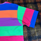 【90s USA製】Polo Ralph Lauren マルチボーダーTシャツ｜ヴィンテージ XL カラフル ポロ ラルフローレン