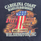【Harley-Davidson 2010 両面プリントTシャツ】ハーレーダビッドソン Carolina Coast Wilmington NC XL ブラック 古着/8-52