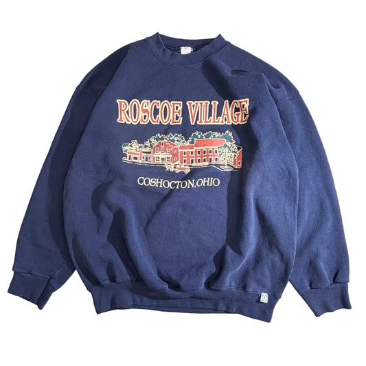 ROSCOE VILLAGE スウェット / Bowman Sportswear製 / ネイビー/2-44