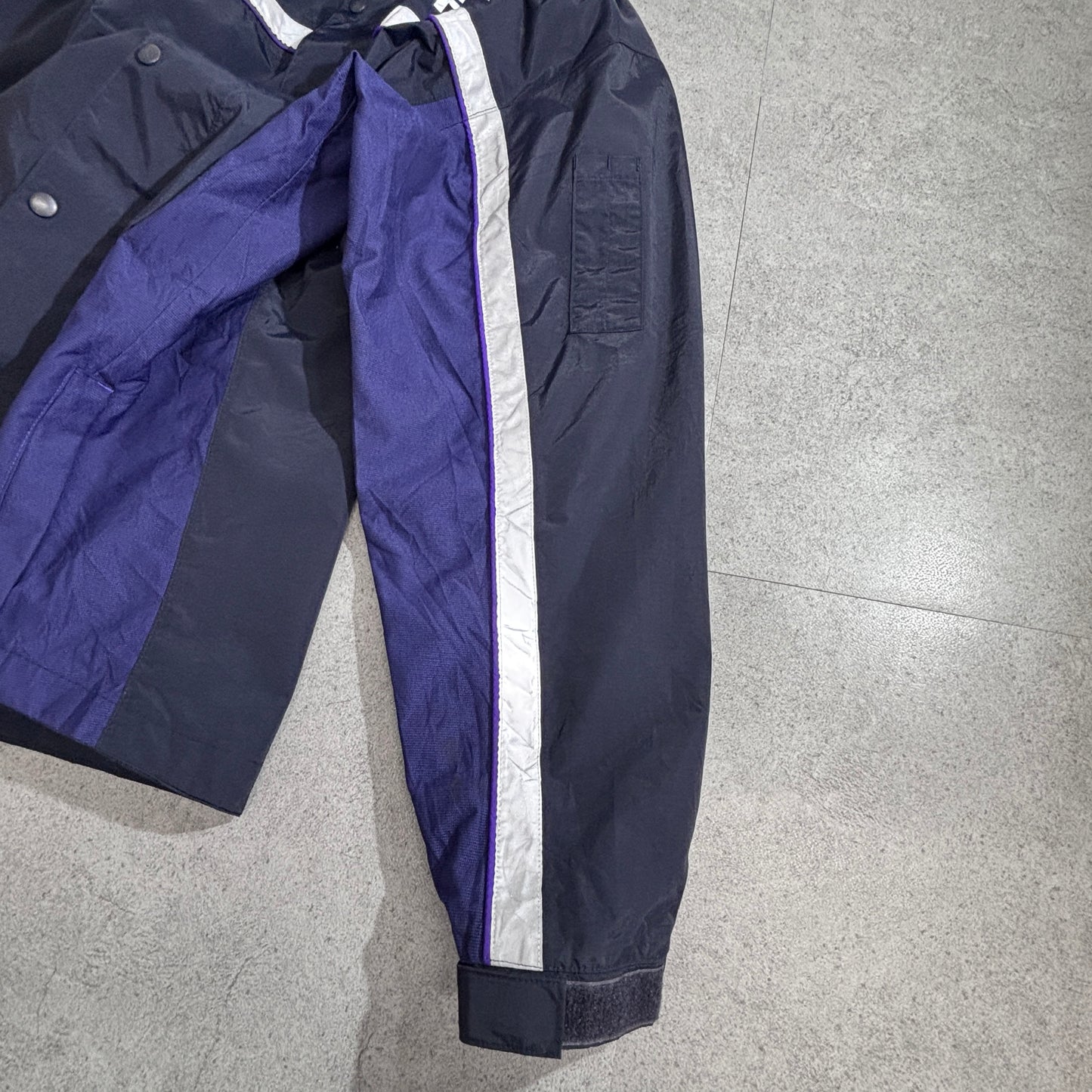 FedEx × VF Imagewear ナイロンジャケット / ワークジャケット / ブラック×パープル / XLサイズ1-14