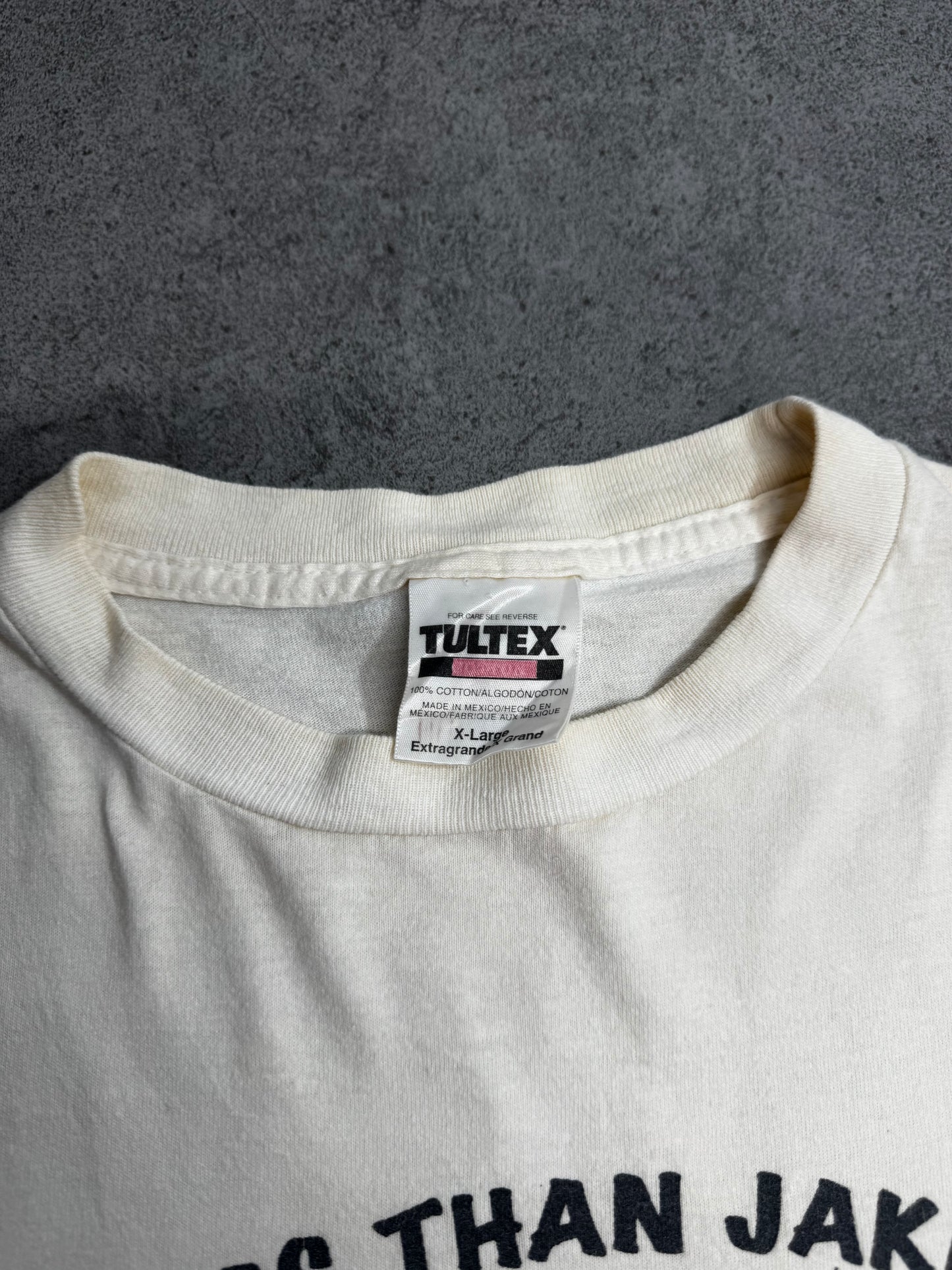 【1996 LIFEforms International “HOP DREAMS” フロッグ バスケットボール プリントTシャツ】90s アートTシャツ ホワイト 古着/8-63