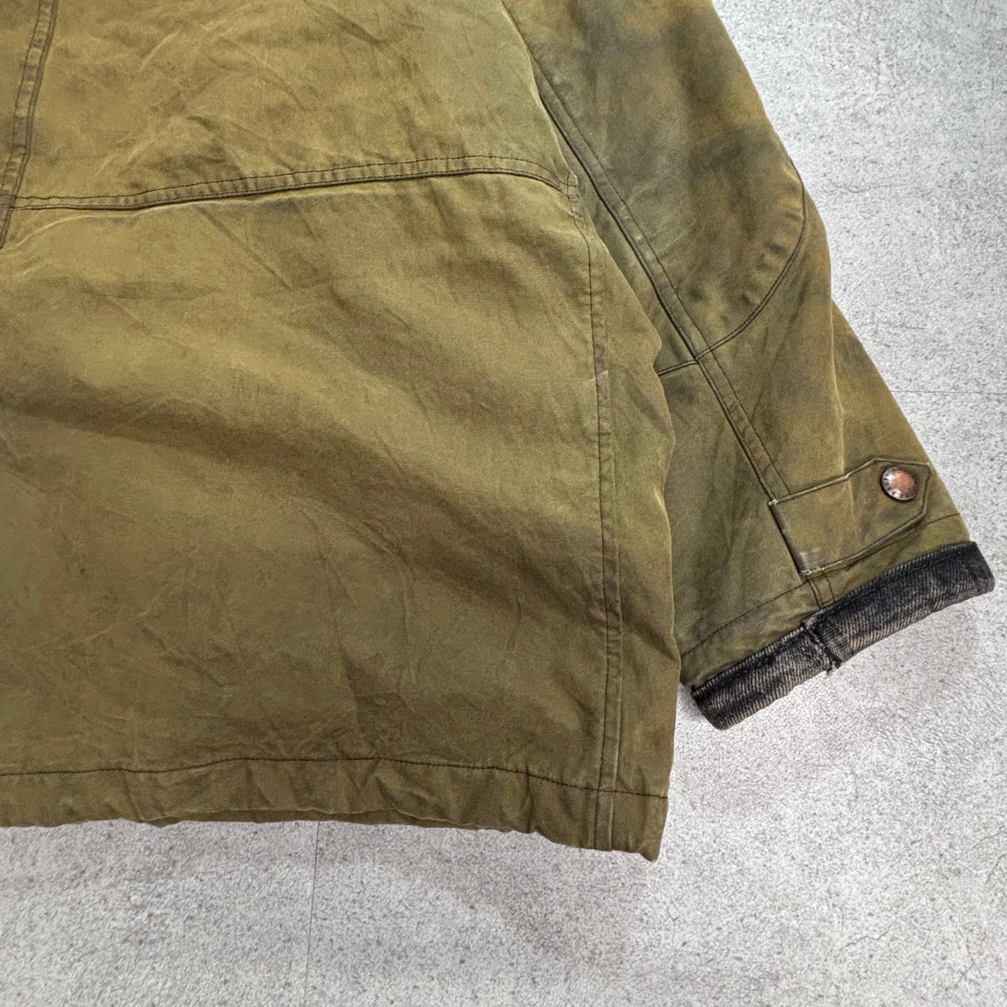 Polo by Ralph Lauren オイルドジャケット ハンティングジャケット XL オリーブ ワックスコットン ラルフローレン/3-18