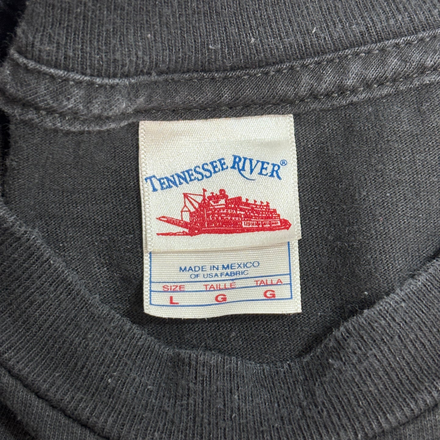 【VIETNAM スカルプリントTシャツ】Thunder Sportswear ベトナム戦争 ミリタリー ブラック L 古着/7-99