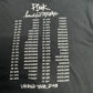P!NK Beautiful Trauma World Tour 2018 ツアーTシャツ XXL ブラック/7-45