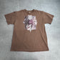 【Circle of Fire USA製 アニマルアート プリントTシャツ anvilボディ XL ライオン タイガー ヒョウ 90s ヴィンテージ 古着】8-25