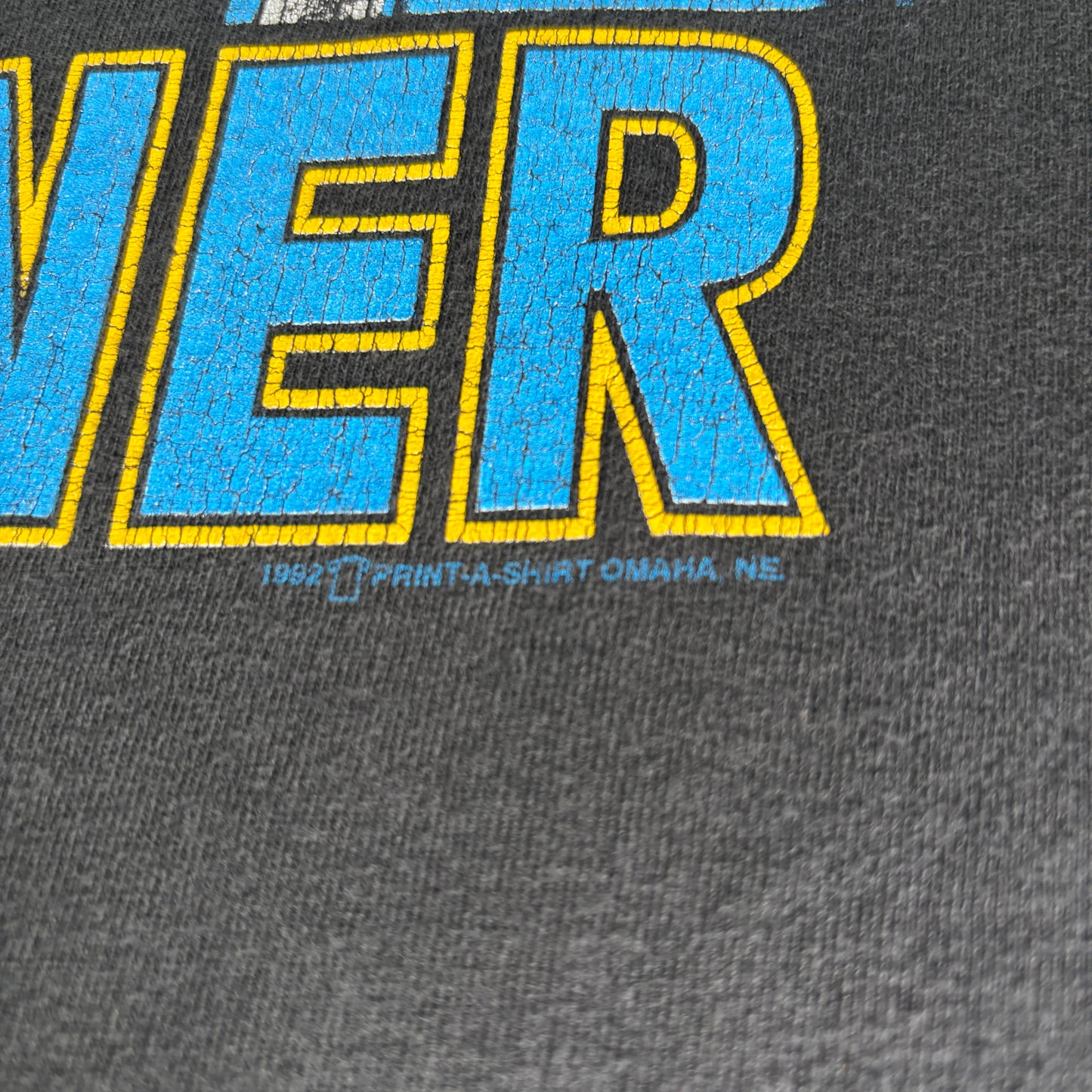 90s USA製 WERNER トラック Tシャツ ブラック / アドバタイジングTEE