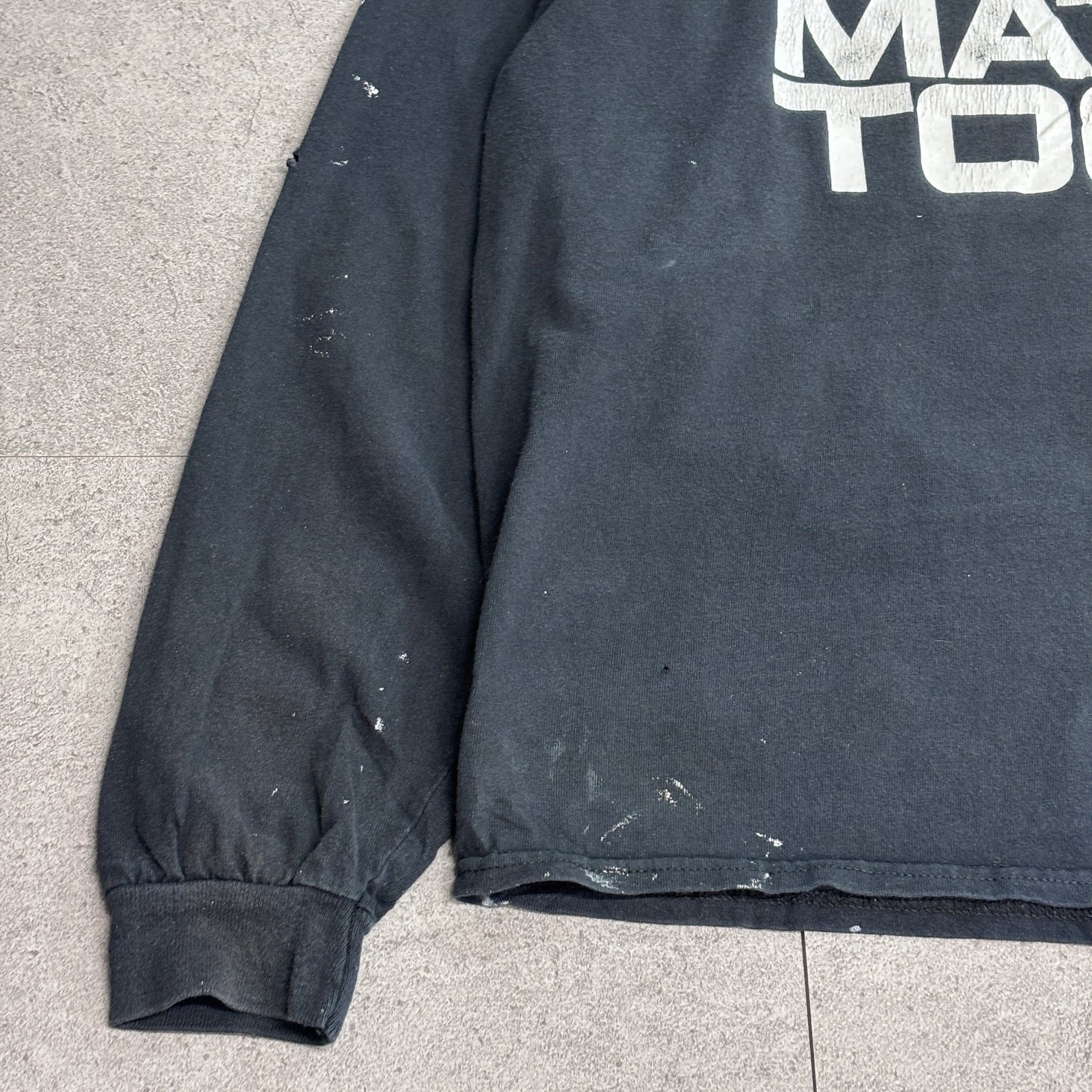 【MATCO TOOLS ロングスリーブTシャツ ブラック 両面プリント】8-27