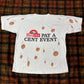 【ヴィンテージ風】Food City “Pay A Cent Event” 両面プリントTシャツ／ユニークペニーデザイン／USAカルチャー系・古着スタイルに◎