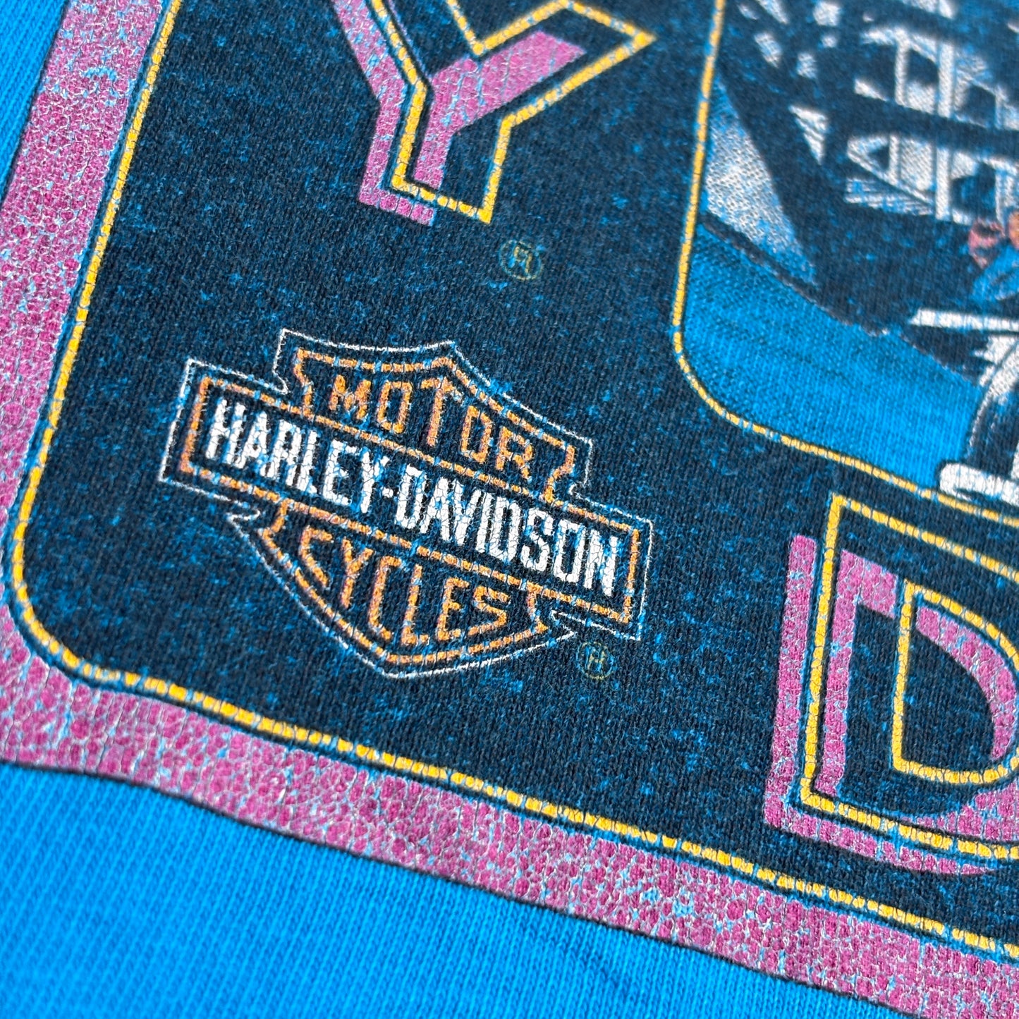 【Harley-Davidson Cleveland Ohio プリントTシャツ】South East 両面プリント USA製 XXL 古着/8-15