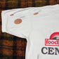 【ヴィンテージ風】Food City “Pay A Cent Event” 両面プリントTシャツ／ユニークペニーデザイン／USAカルチャー系・古着スタイルに◎