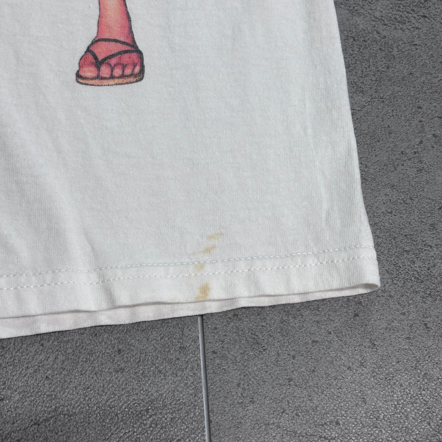 【ONE PIECE PIRATE WARRIORS モンキー・D・ルフィ Tシャツ】FRUIT OF THE LOOM HEAVY COTTON サイズL/8-75