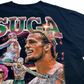 【Sean O’Malley UFC プリントTシャツ】ショーン・オマリー SUGA 両面プリント ブラック 格闘技 MMA 古着/7-113
