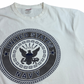 【U.S. NAVY】ミリタリー 両面プリント Tシャツ MADE IN U.S.A./7-93