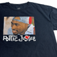 【2PAC “Poetic Justice” フォトプリントTシャツ】Tupac Shakur / ムービーTシャツ / ブラック/7-78