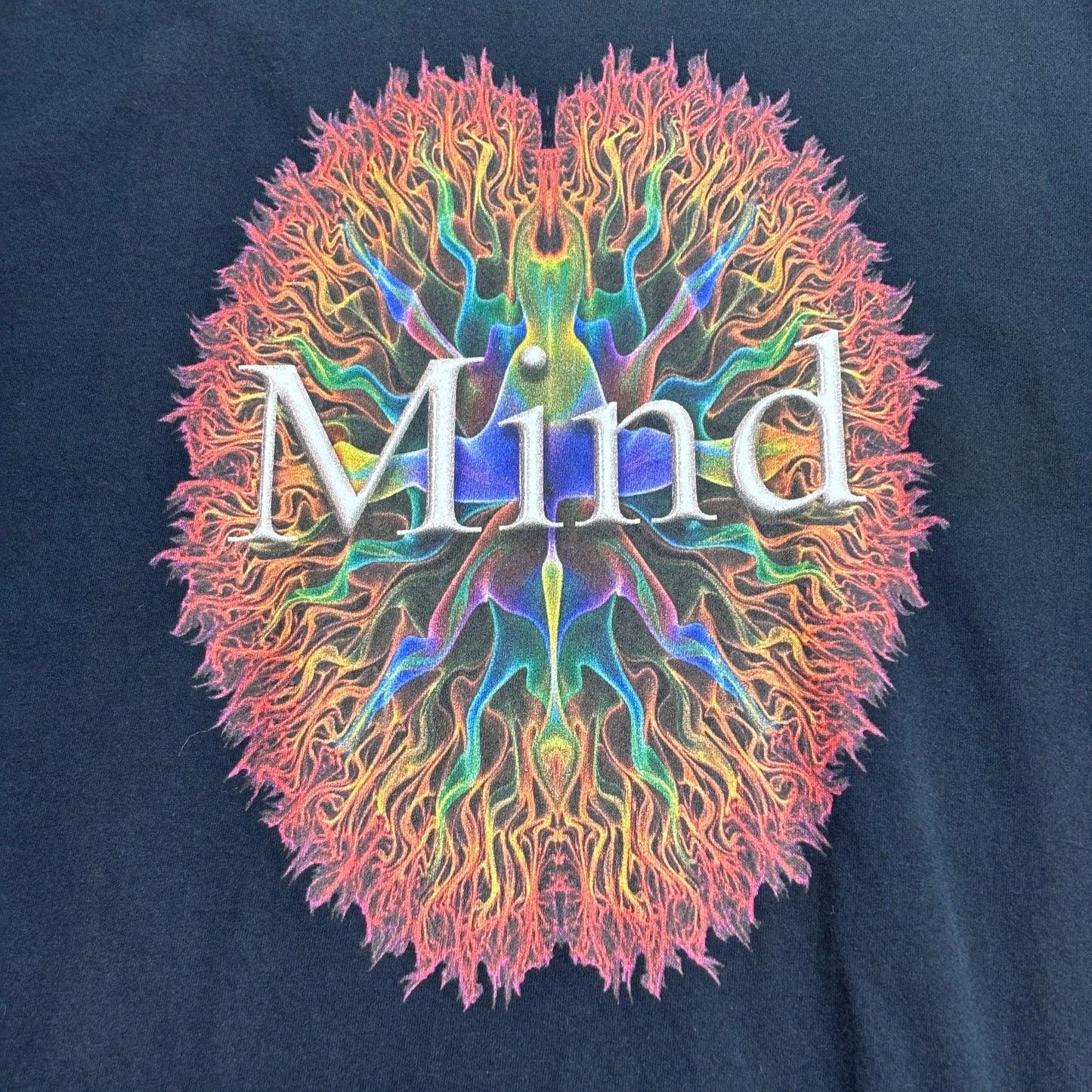 【Mind Magazine アートプリントTシャツ】Mind /mindmagazine.net / ブラック / 両面プリント/7-82