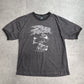 【SPEED RACER（スピードレーサー／マッハGoGoGo）リンガーTシャツ】レーシング プリントTシャツ チャコールグレー/7-33