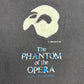 【The Phantom of the Opera（オペラ座の怪人）蓄光プリント Tシャツ ブラック】8-28