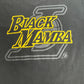 【NBA Majestic コービー・ブライアント “BLACK MAMBA” 両面プリントTシャツ】ブラック XL/7-27