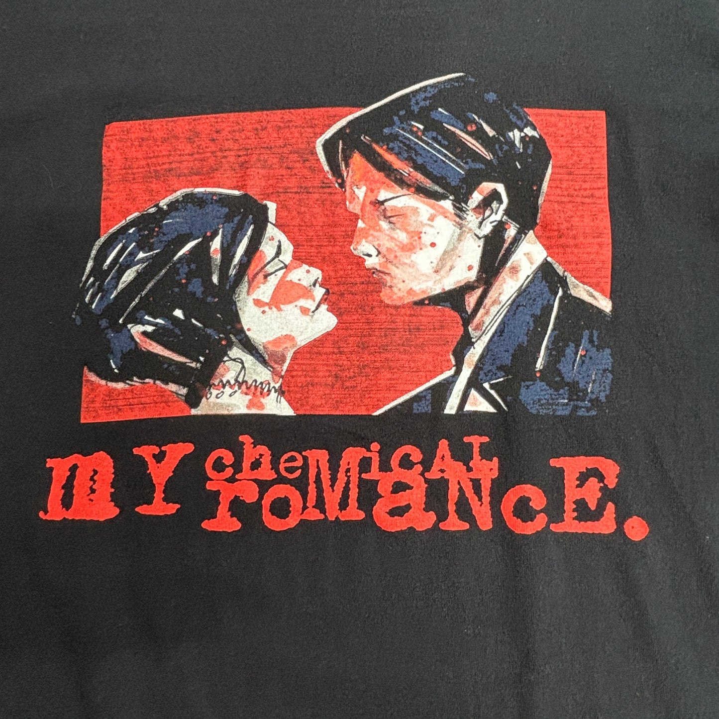 【MY CHEMICAL ROMANCE プリントTシャツ】ブラック XL/7-24