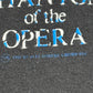 【The Phantom of the Opera（オペラ座の怪人）蓄光プリント Tシャツ ブラック】8-28